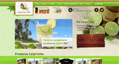 Desktop Screenshot of caipirinha.com.br