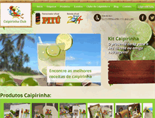 Tablet Screenshot of caipirinha.com.br